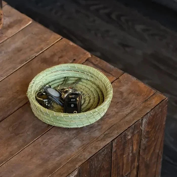 天然 Halfa 編織籃