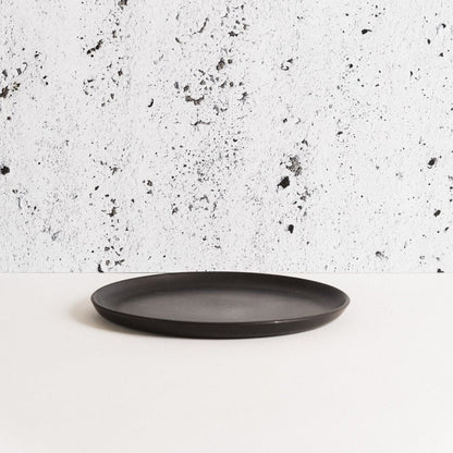 Edan 炻器餐盤｜ø23.5 cm - 霧面黑