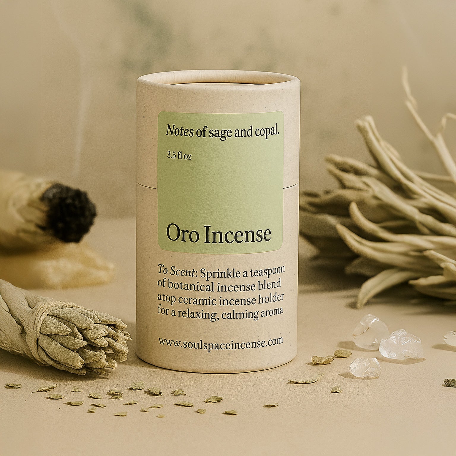 Oro Incense | 白鼠尾草與甜草