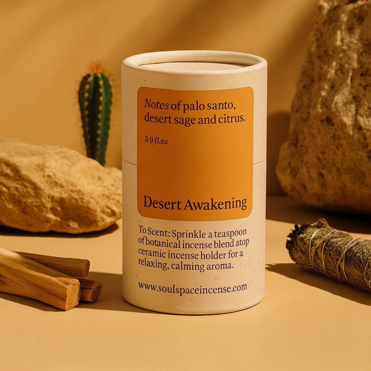 Desert Awakening | 聖木、沙漠鼠尾草與柑橘